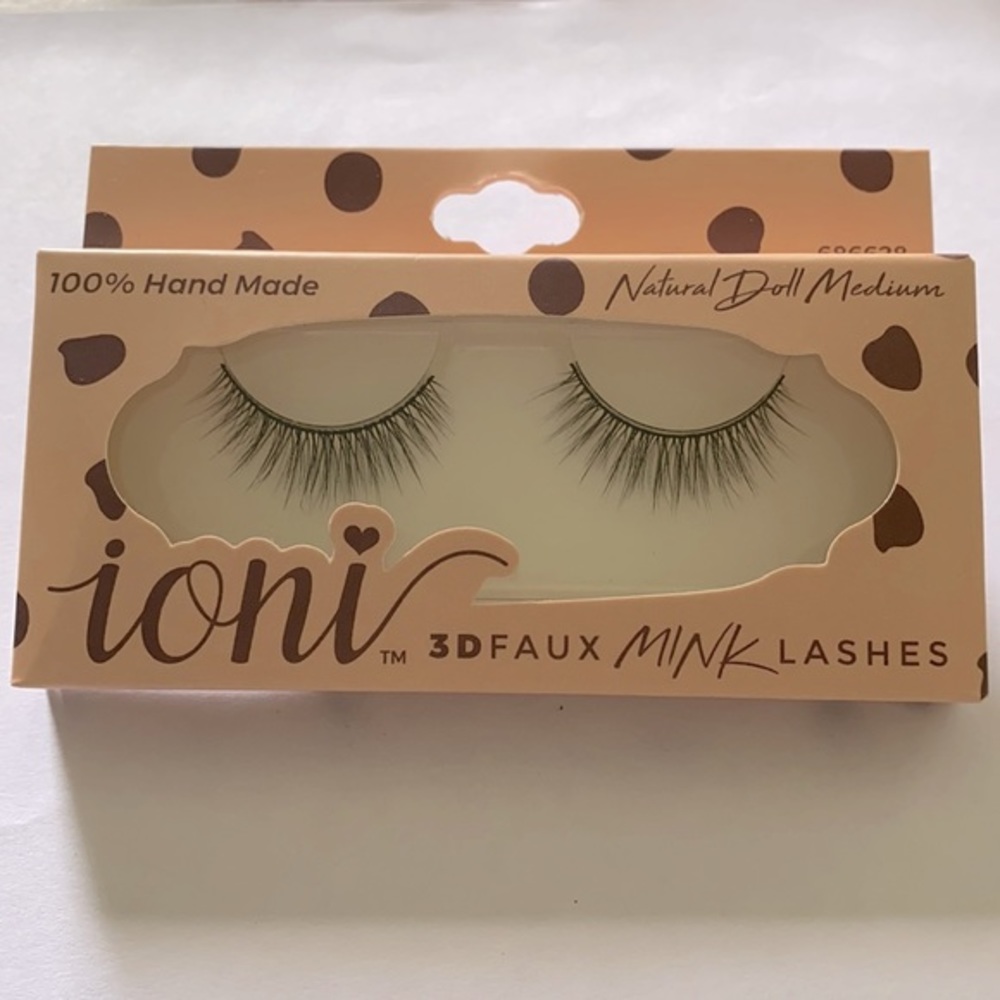 🔥5/$25🔥Ioni Faux Mink Lashes Natural Doll Medium